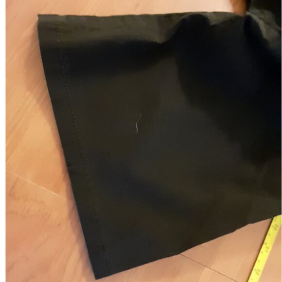 REITMANS WOMENS BLACK SIZE 15 PANTS WIDE LEG PANTS RAYON & NYLON FABRIC - Picture 2 of 4